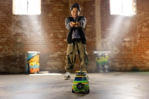 Camion Tortue Ninja avec lance-pizza motorisé et télécommande sans interférence - 7