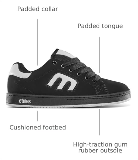 Image of Etnies Callicut - Heritage Skate Style, Puffy Look, 90's Chunky Vibe, Reinforced Cupsole, Cushioned Feel, Everyday Sneakers