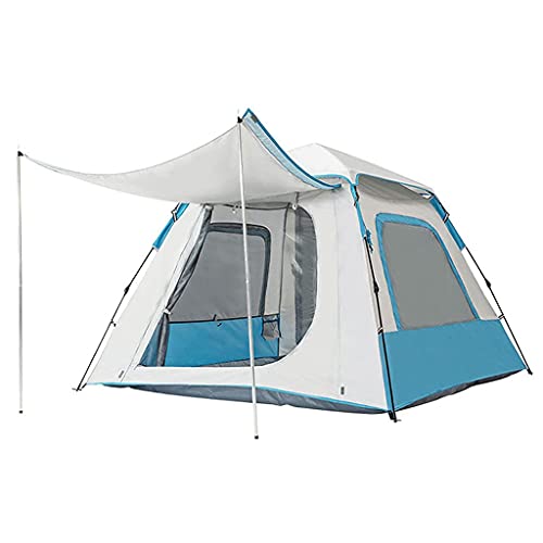 Tente pop-up instantanée 3-4 personnes pour camping extérieur pliable et automatique