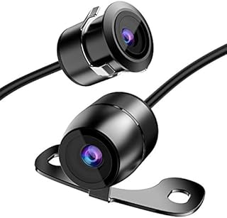 Reverse Backup Camera,RAAYOO L002 HD 170 Degree Wide View Angle Universal Car Front/Side/Rear View Camera,2 Installation Option,Removable Guildlines,Mirror Non-Mirror Image,12V only