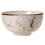 Steelite Craft Chinesische Schale, weiß; Reis-Schale, Suppenteller, Servierschale, Steelite-Schale, Steingut-Geschirr