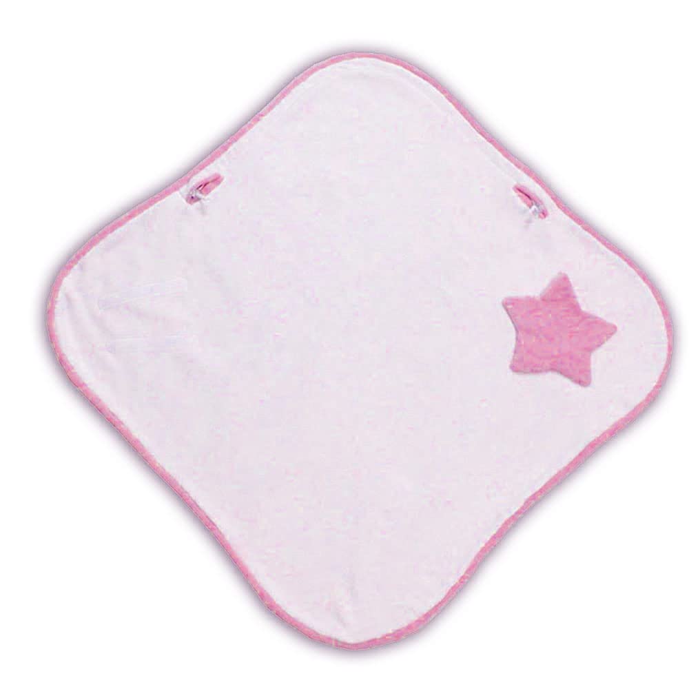 Zigozago - Fag8 - Manta Envoltura de bebé 100 x 100 cm Color: Rosa