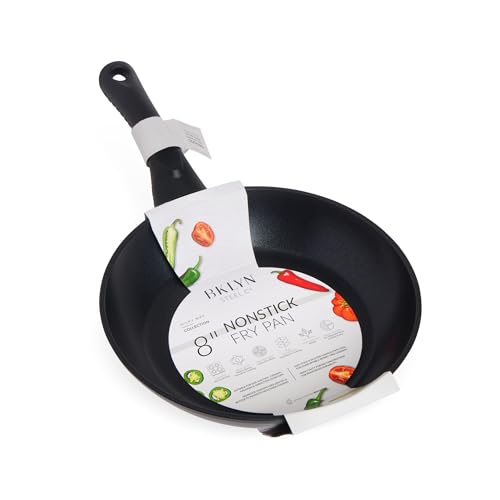 Brooklyn Steel Co. Milky Way Nonstick Aluminum Forged Silicone Handle Fry Pan - 8