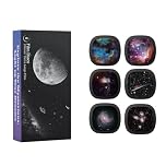 Realistic Discs - Discs for Ainael Galaxy Projector, 5k Ultra HD Slide for Home Planetarium, 6 Discs Set without Projector (Nebula 5)