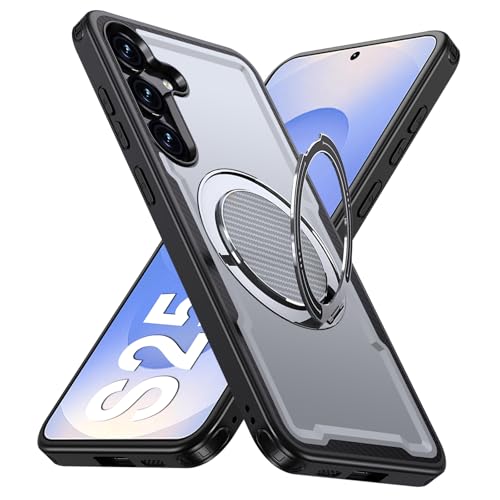 Coque Samsung S25 S24 compatible Mag-Safe antichoc avec béquille robuste