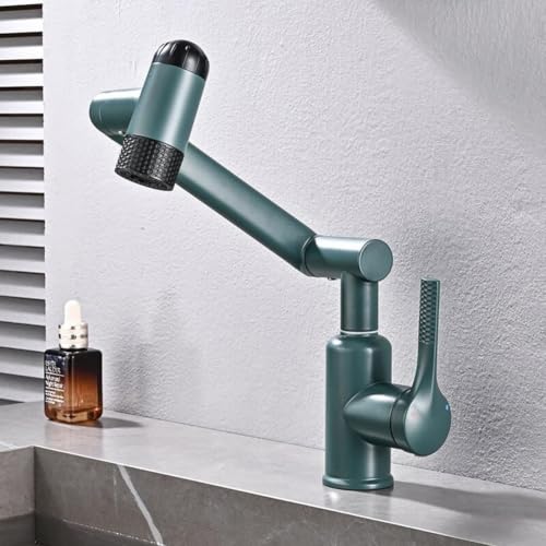 Mitigeur acier inoxydable 4 modes jet eau robinet cuisine rabattable - 3