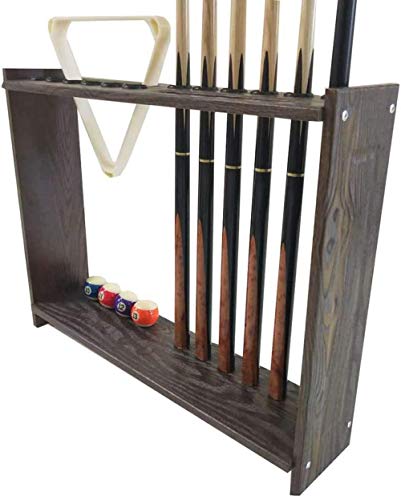 Support de queue de Billard haut de gamme blanc aspect bois pour salle de jeux - 2