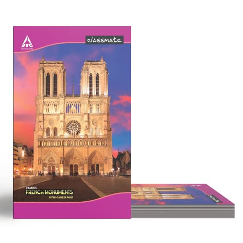 Image of Classmate Long Notebook - Soft Cover, 400 Pages, 314x194mm, Single Line (Pack of 3) Notebook - Single Line