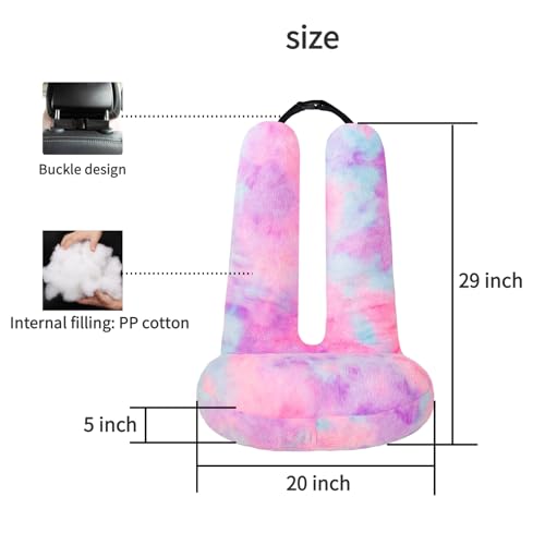 Image of FHSGGP Travel Pillow Car Travel Sleep Support Pillow
