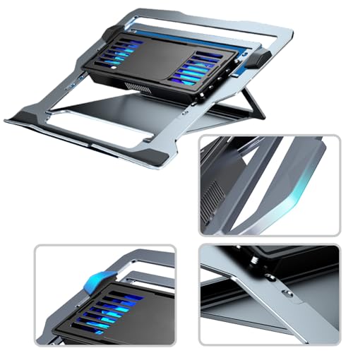Soporte de refrigeración para laptop ajustable miniatura 2