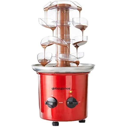 Global Gizmos Cascading Chocolate Fountain for Parties Cover