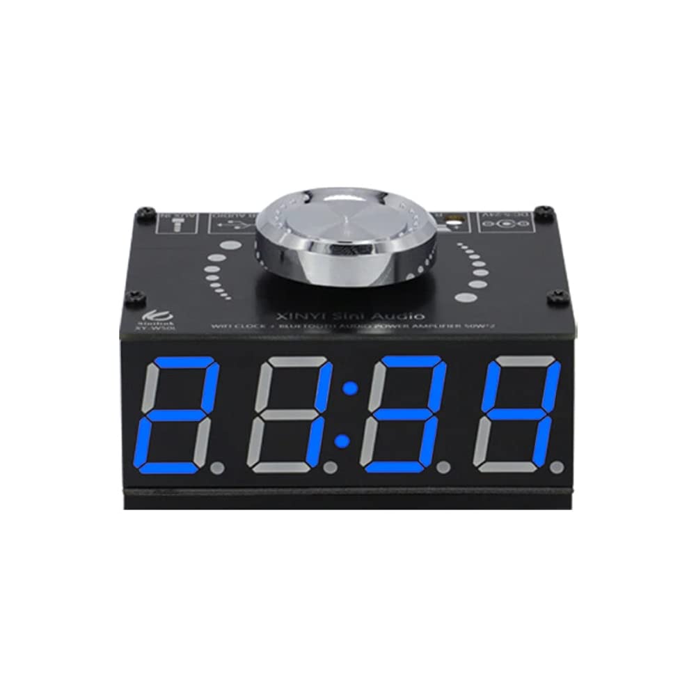 DollaTekHiFi 50W2 Stereo Bluetooth Digital Power Amplifier Board Module with WiFi Timing Clock