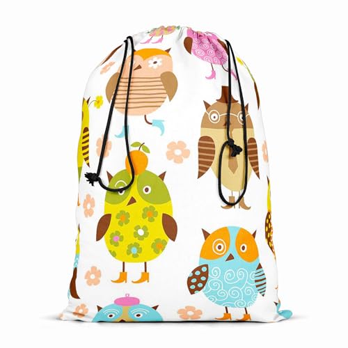 Image of ArtzFolio Pretty Birds | Reusable Sack Bag | Bag for Gym, Storage, Vegetable & Travel