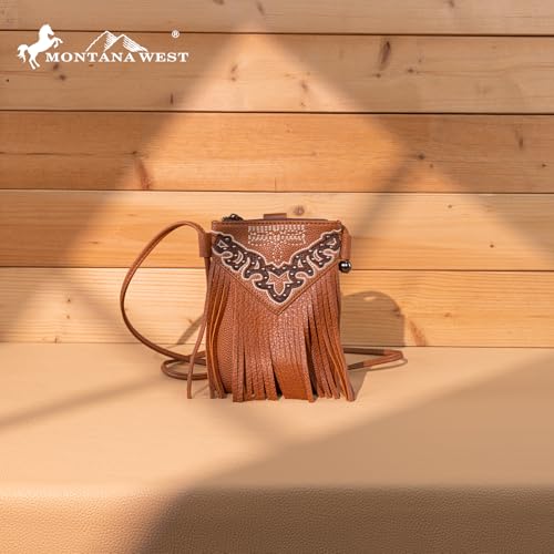 Image of Montana West Small Crossbody Bags for Women Western Cell Phone Purse