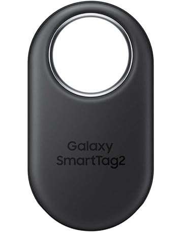 Samsung Galaxy SmartTag2 Bluetooth Tracker (1 Pack), Compass View AR, Find Lost Mode, Black