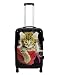 Produktbild Bowatex 35 Li Bunter Katze Bordgepäck Trolley Motivkoffer Rollen Reisetrolley