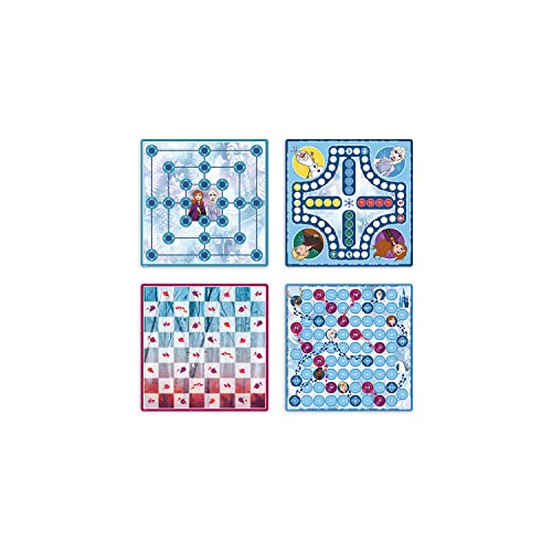 ASS 22501551 Die Eiskönigin 2 Spielesammlung von ASS Altenburger, mit tollen Brettspielen zum neuen Film für Kinder und alle Eiskönigin Fans ab 5 Jahren, Compendium