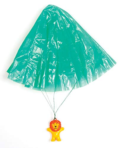 Baker Ross AV162 Mini Jungle Animal Parachutes Speelgoed (Pack van 8) Parachute Voor kinderen Imaginative Play,Asst… - Image 4