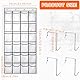 Schuh Organizer Hängend,Schuhregal Tür Hängend,Schuhaufbewahrung Hängend,Organizer über der Tür für Schuhe,Schuhregal Tür mit 24 Taschen,Multifunktionale Schuhregal Tür für Schlafzimmer Badezimmer