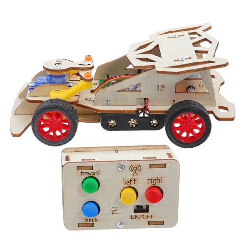 VICASKY Holzbausatz Für Ferngesteuertes Auto DIY-modellauto-bausatz Zum Zusammenbauen Experimentierkasten Für
