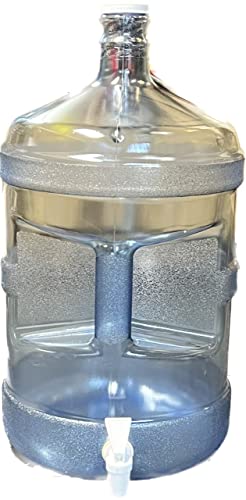 TTECH 5 Gallon Bottle Jug Water W/Spout Valve Dispenser Reusable BPA Free Made in USA