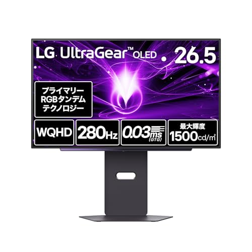 Amazon.co.jp: Gaming Monitor LG UltraGear OLED 27GX700A-B 26.5