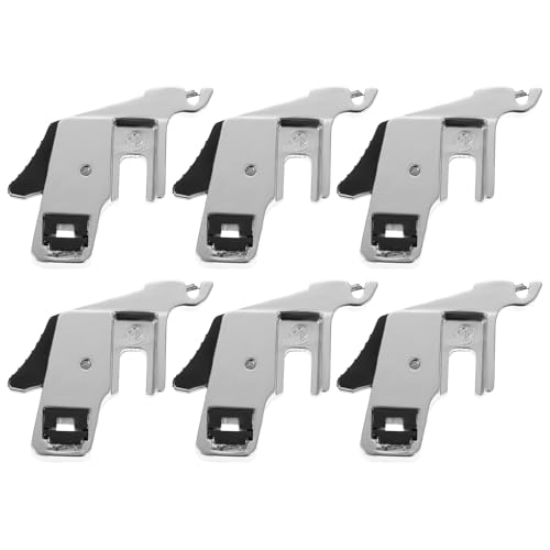 Set de 6 adaptadores multiuso para prensatelas de máquina de coser miniatura 1