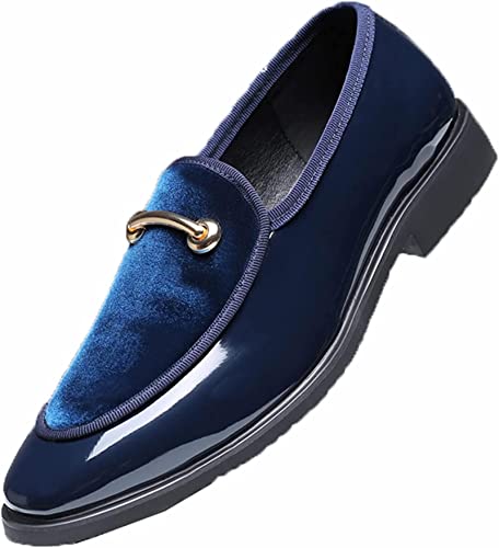 Yiozoi Men's Formal Shoes Wear-Resistant Non Slip Low Top Leather Business Wedding Pointed Formal