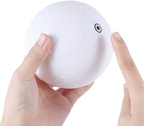 USB Touch 3D Printing Moon Lamp Lighting Bedrooms Lamp Night Light Led Color Change Night Lamp Table lamp led (8cm（3.15inch）)