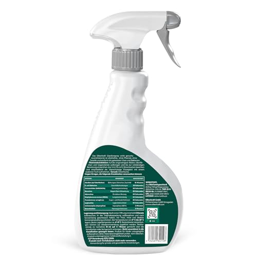 Silberkraft Giardienspray 500 ml, Hygiene-Spray gegen Giardien, Bakterien, Viren & Pilze, Desinfektionsspray für die Umgebung,inkl gratis E-Book, Entfernt Krankheitserreger & Gerüche