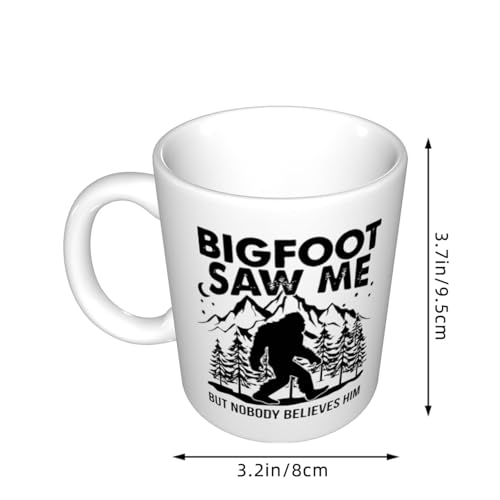 Taza de café cerámica SABEMUG 11 oz blanco miniatura 5