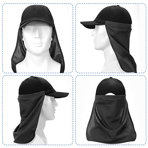 12 Pcs Uv Neck Sun Protector Hat Drape Neck Protector From Sun Unisex Adjustable Sun Neck Shade Face Cover For Outdoor Sports #TOP2