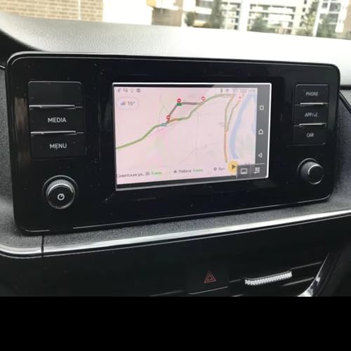 Écran de Navigation de 6,5 Pouces pour VW Polo 2020 en Verre Trempé