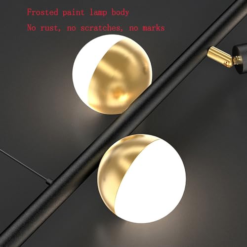 Lustre suspendu de créateur en métal noble pour salon contemporain