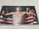 BRYCE MITCHELL SIGNED 8x10 PHOTO THUG NASTY AUTOGRAPHED UFC RED JSA - Autographed College Photos