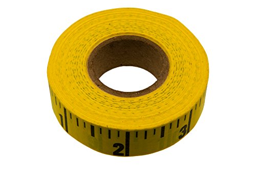 Adhesive Tape Measure Ruler - Adhesive Measuring Tapes With Sticky Back - Adhesive Back Ruler - Stick On Tape Measure, Left-To-Right Rulers With Adhesive Back That Sticks To Most Surfaces (20 Yards) #TOP1