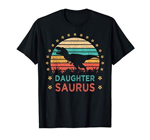 Daughtersaurus T Rex Dinosaur Family Matching Daughter T-Shirt