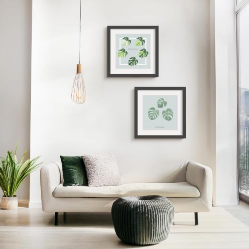 Image of Picrit 20x20 Black Picture Frame, Poster Frame for Wall, 3 Pack.