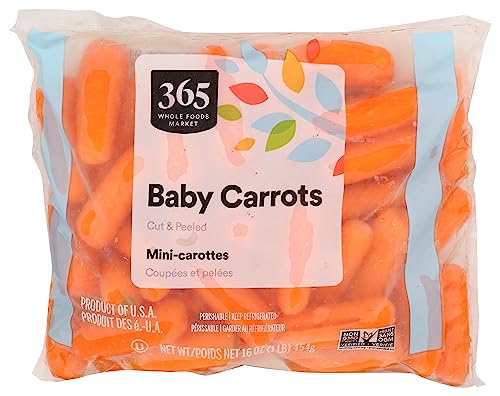 365 by Whole Foods Market, Peeled Baby Carrots, 16 Ounce