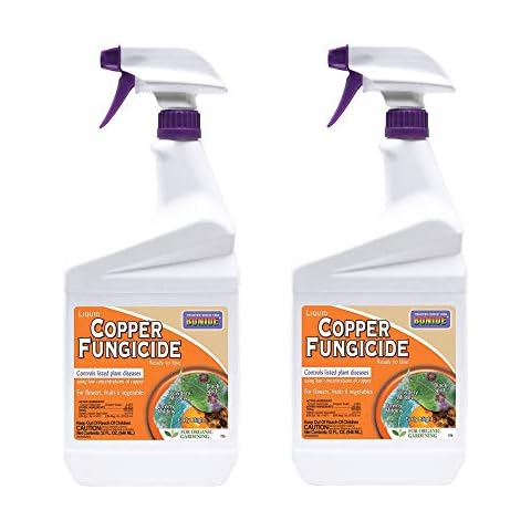 BONIDE PRODUCTS 775 Ready-to-Use Copper Fungicide, 32-Ounce [2-Pack] Cover