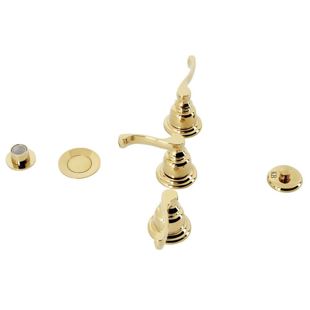 Robinet de bidet Kingston Brass en laiton poli pour transformer votre salle de bain