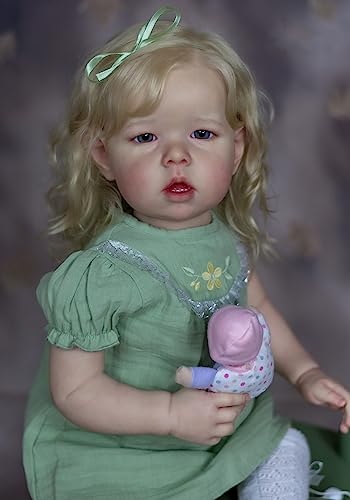 Pinky Reborn Muñeca Bebé Reborn 70cm Silicona miniatura 2