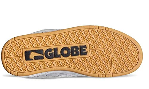 Image of Globe Men's Fusion Skate Shoe, Light Grey /White /Dusk, 11 Medium US