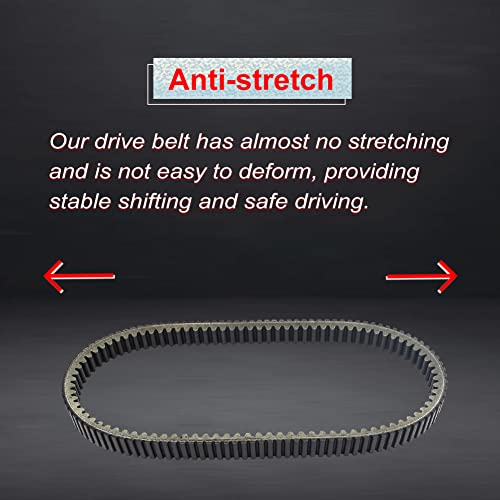 Wmphe Polaris Drive Belt Atv Utv Compatible With 2020-2022 Polaris General, 2015-2022 Polaris Rzr Xp, Replace Oe Number 3211180, 3211196, 3211172, 3211149 ,3211148, 3211142, #TOP4