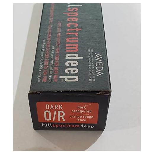 Aveda Deep Pure Tone Hair Dye, Dark Orange/Red