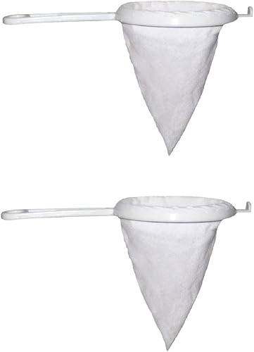 Paquete de 2 filtros de tela de franela Colador De Cafe, reutilizables, sostenibles y fáciles de usar para una experiencia de café rico y suave