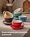 Imagen de Cosumy Juego Tazas Cafe Cappuccino 6 Piezas