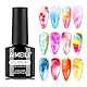 AIMEILI Blooming Gel UV, Nagellack Spread Soak Off UV LED für Marble, Watercolor Nail Painting Nageldesign Clear Blooming Gel Nagellack 8ml