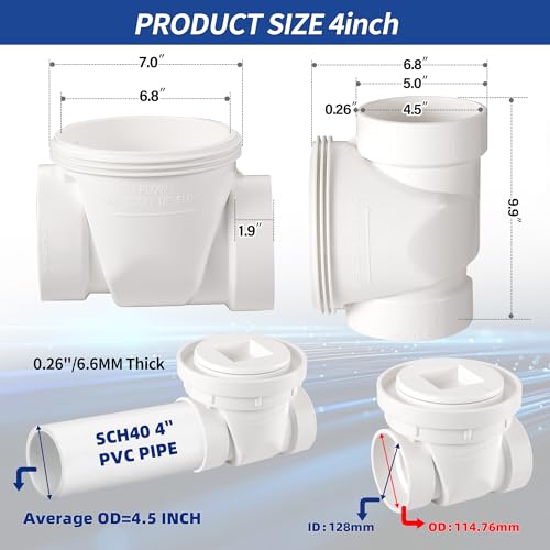 Válvula check PVC 3/4 8 Imagen adicional