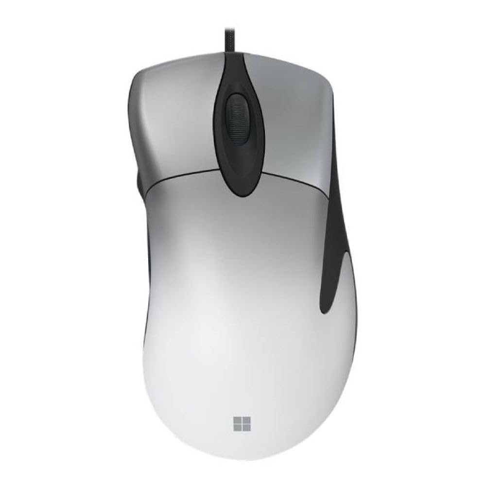 Microsoft Pro IntelliMouse 5-Button Scroll Wheel Wired Mouse - White - NGX-00002